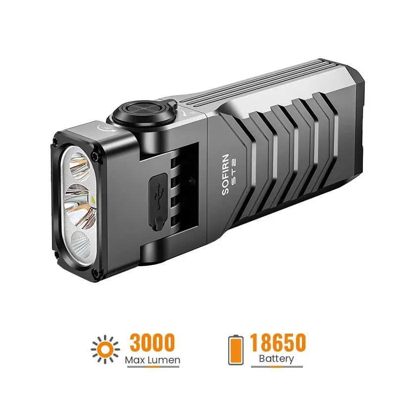 SOFIRN ST2 Max-Performance 3-in-1 Rotatable Work Light for Long-Lasting Use