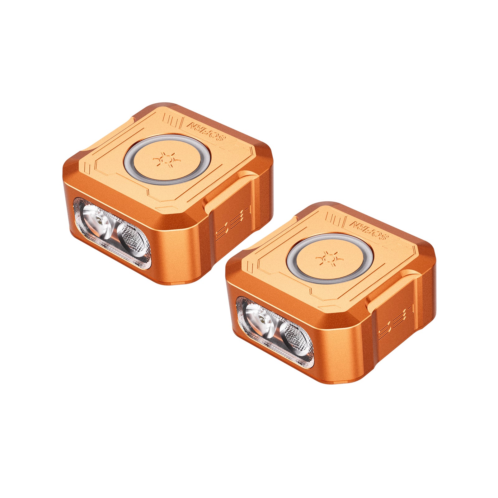 SOFIRN SE1 EDC Pocket Light with 300 Lumens, Quick-Release Design & RGB Signal Ring, Wearable Light