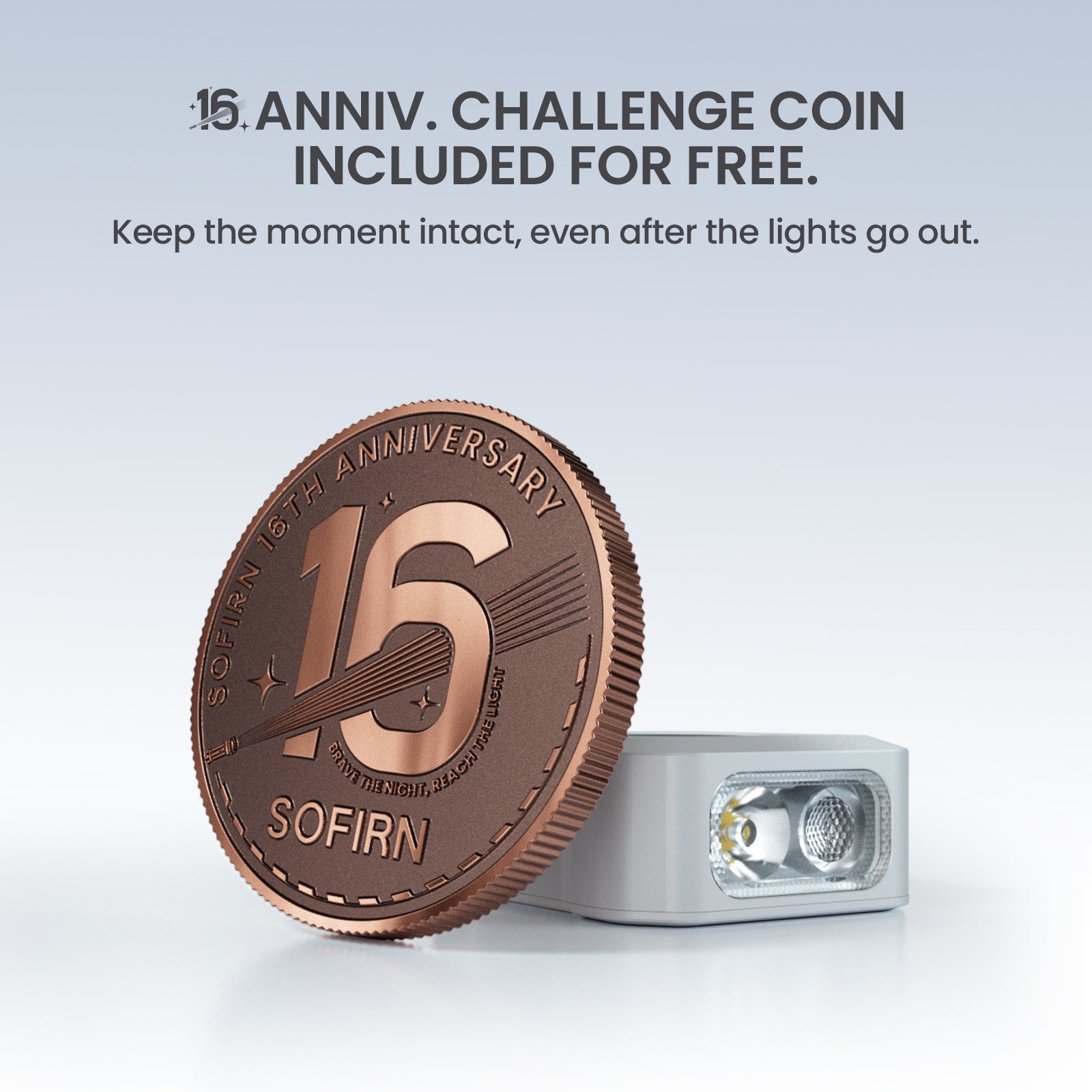 SOFIRN SE1 PRO White MAO EDC Pocket Light with High-CRI White Light, Single-LED RGB Illumination, Fresh New Look, Wearable Light
