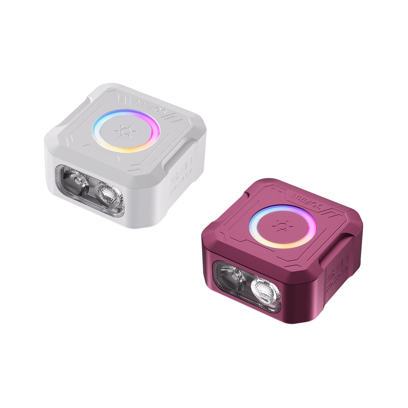 SOFIRN SE1 PRO White MAO EDC Pocket Light with High-CRI White Light, Single-LED RGB Illumination, Fresh New Look, Wearable Light