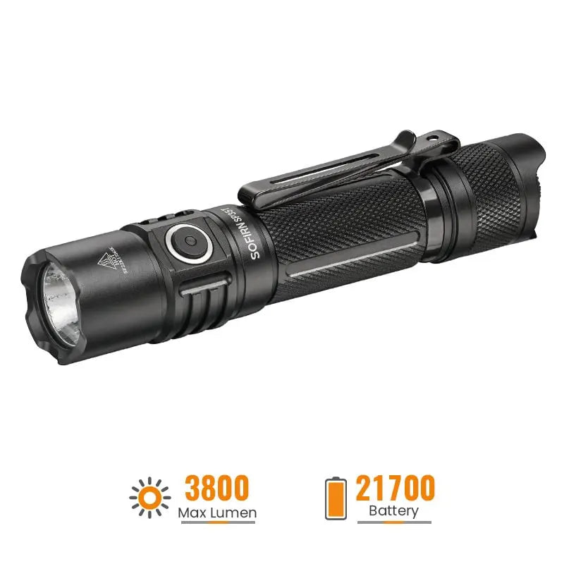 [Ship from China warehouse] SOFIRN SP35T Rechargeable Tactical Flashlight