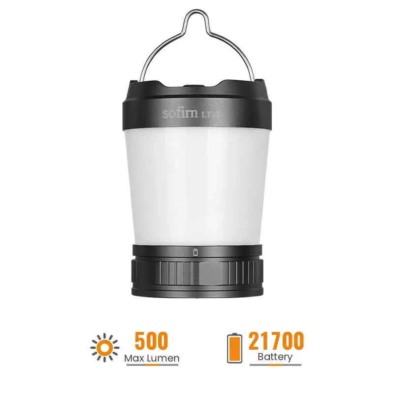 [Ship from China warehouse] SOFIRN LT1S USB C Rechargeable Lantern Red & White Light