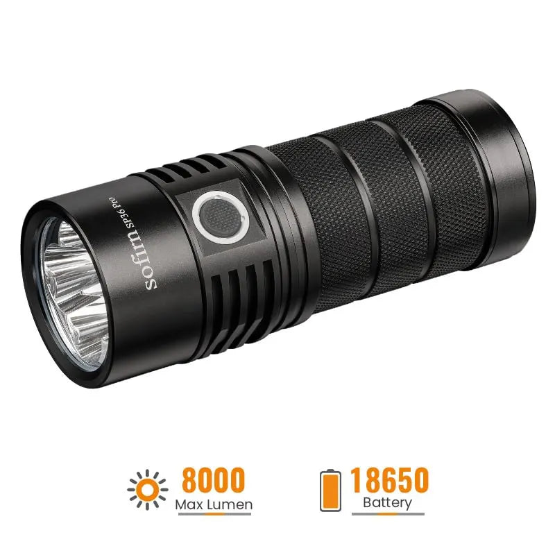 SOFIRN SP36Pro Rechargeable Flashlight with Anduril 2.0 UI