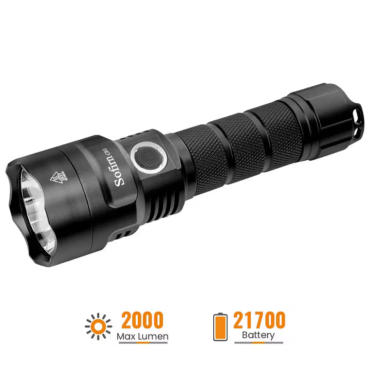 [Ship from China warehouse] SOFIRN C8G Powerful 2000 Lumens Flashlight