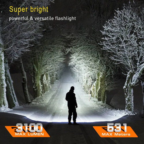 SOFIRN C8L Rechargeable Tactical Flashlight