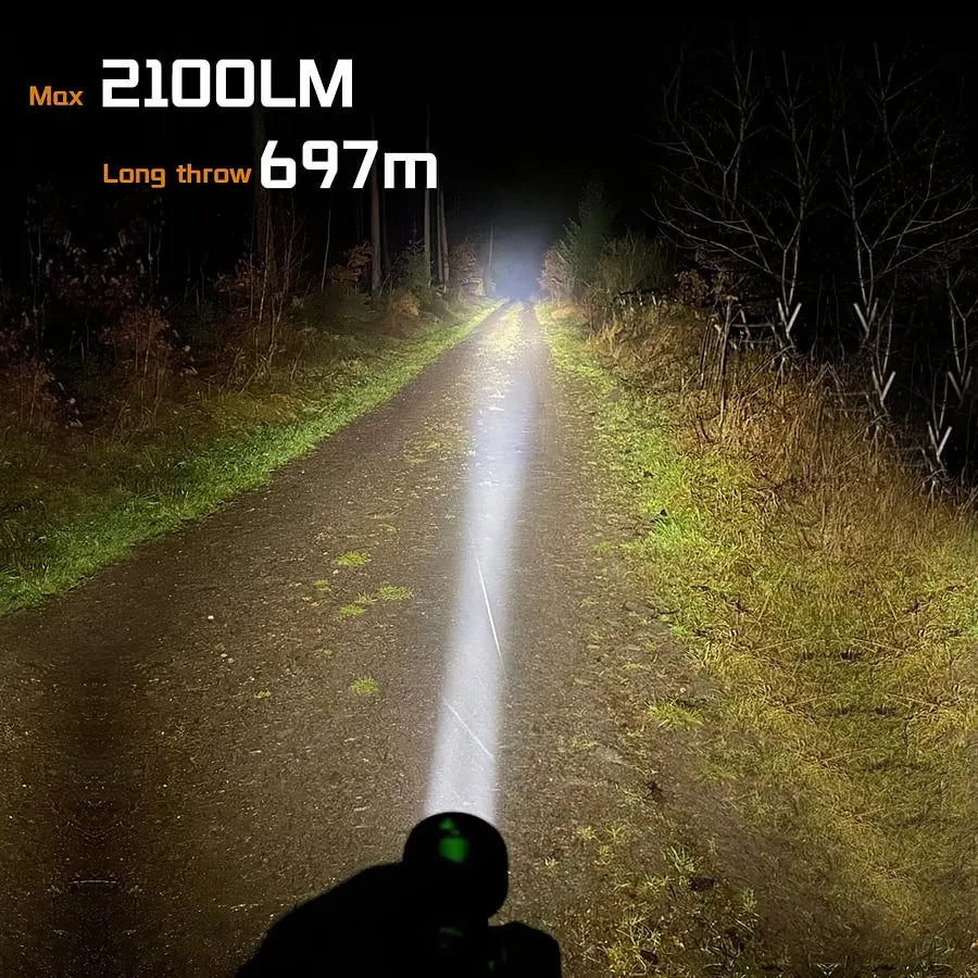 SOFIRN IF22A 2100 High Lumen 690m Powerful Thrower Flashlight