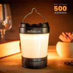 [Ship from China warehouse] SOFIRN LT1S USB C Rechargeable Lantern Red & White Light