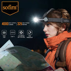 SOFIRN HS41 4000 Lumens Rechargeable Headlamp