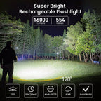 SOFIRN Q8 Plus 16000 Lumens Rechargeable Flashlight with Anduril 2.0 UI