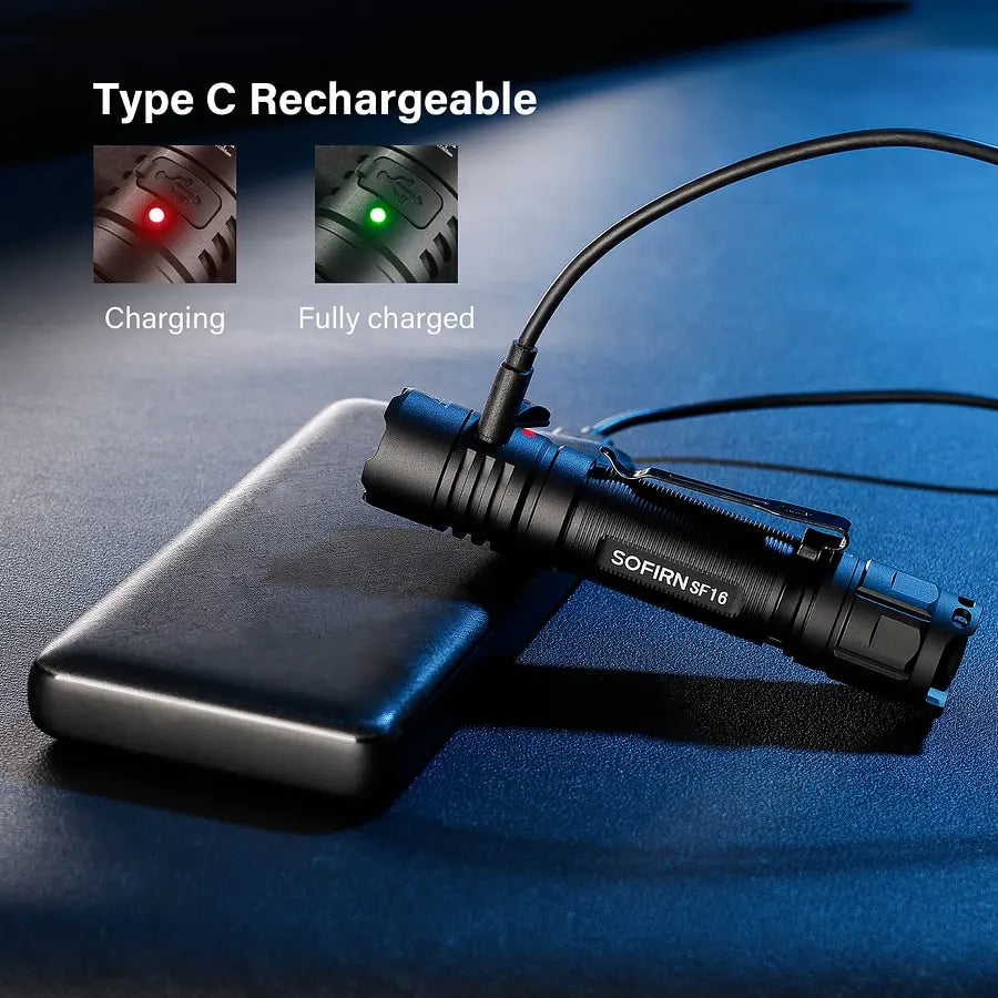 SOFIRN SF16 365nm UV Flashlight