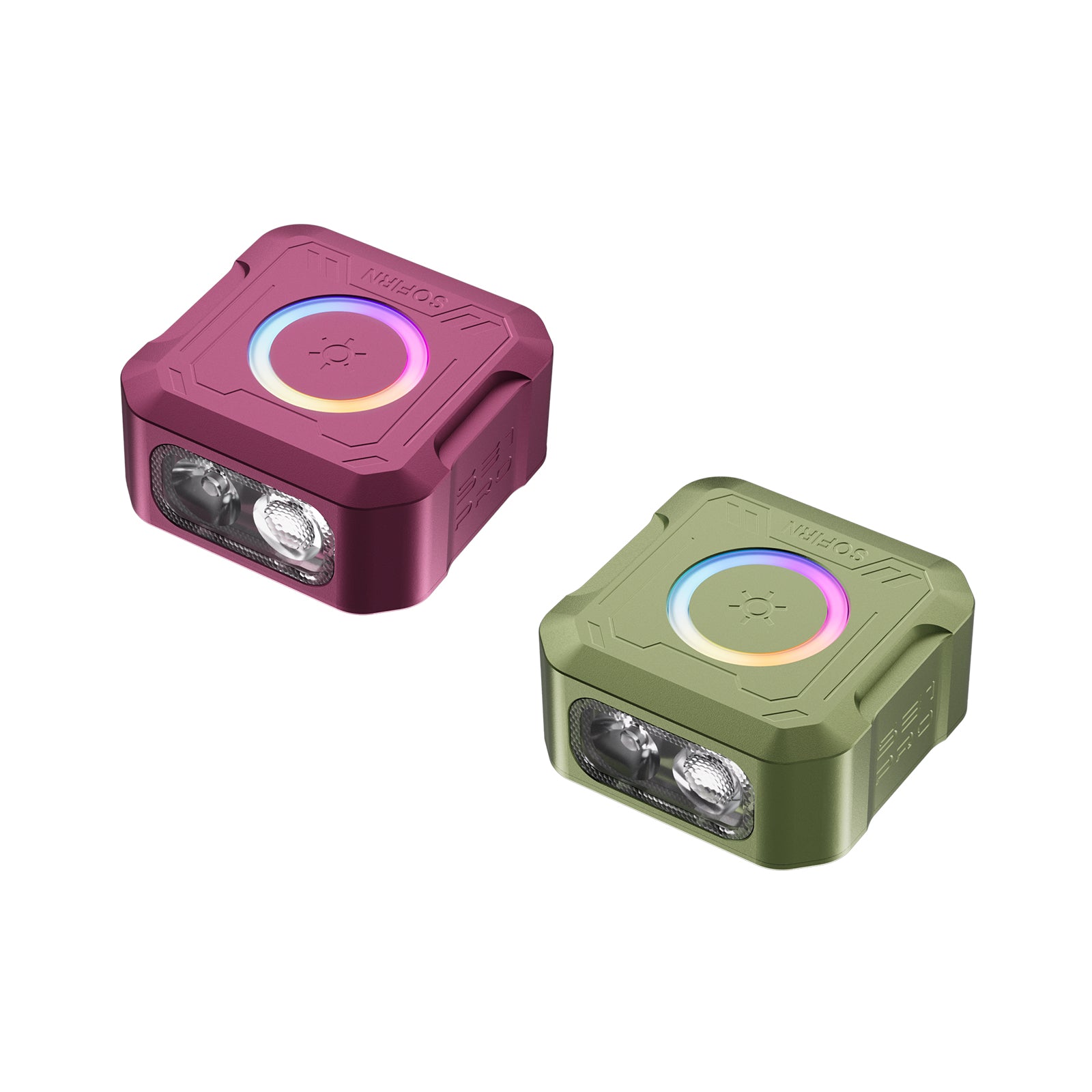 SOFIRN SE1 PRO EDC Pocket Light with High-CRI White Light, Single-LED RGB Illumination, Fresh New Look, Wearable Light