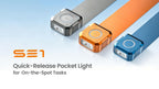 SOFIRN SE1 EDC Pocket Light with 300 Lumens, Quick-Release Design & RGB Signal Ring, Wearable Light