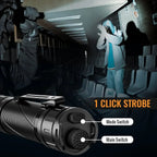SOFIRN SK30 A Heavy-Duty Tactical Flashlight with Dual Tail Switches