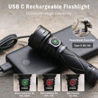 Sofirn SR15 4500 Lumens Rechargeable Flashlight