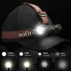 SOFIRN SP40A 1200 Lumens Rechargeable LED Headlamp