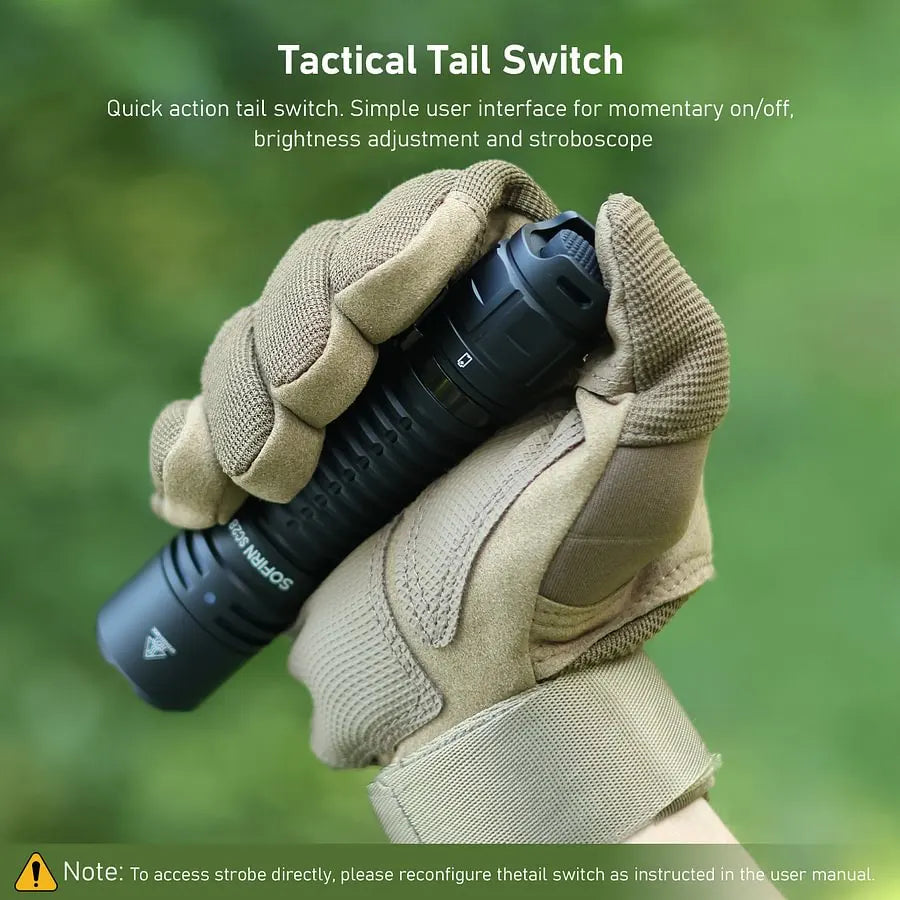 SOFIRN SC28 Powerful Tactical Flashlight