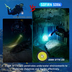 Sofirn SD06 3200 Lumens Diving Flashlight with SFT70 LED Scuba Torch
