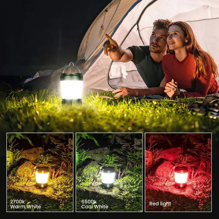 [Ship from China warehouse] SOFIRN LT1S USB C Rechargeable Lantern Red & White Light