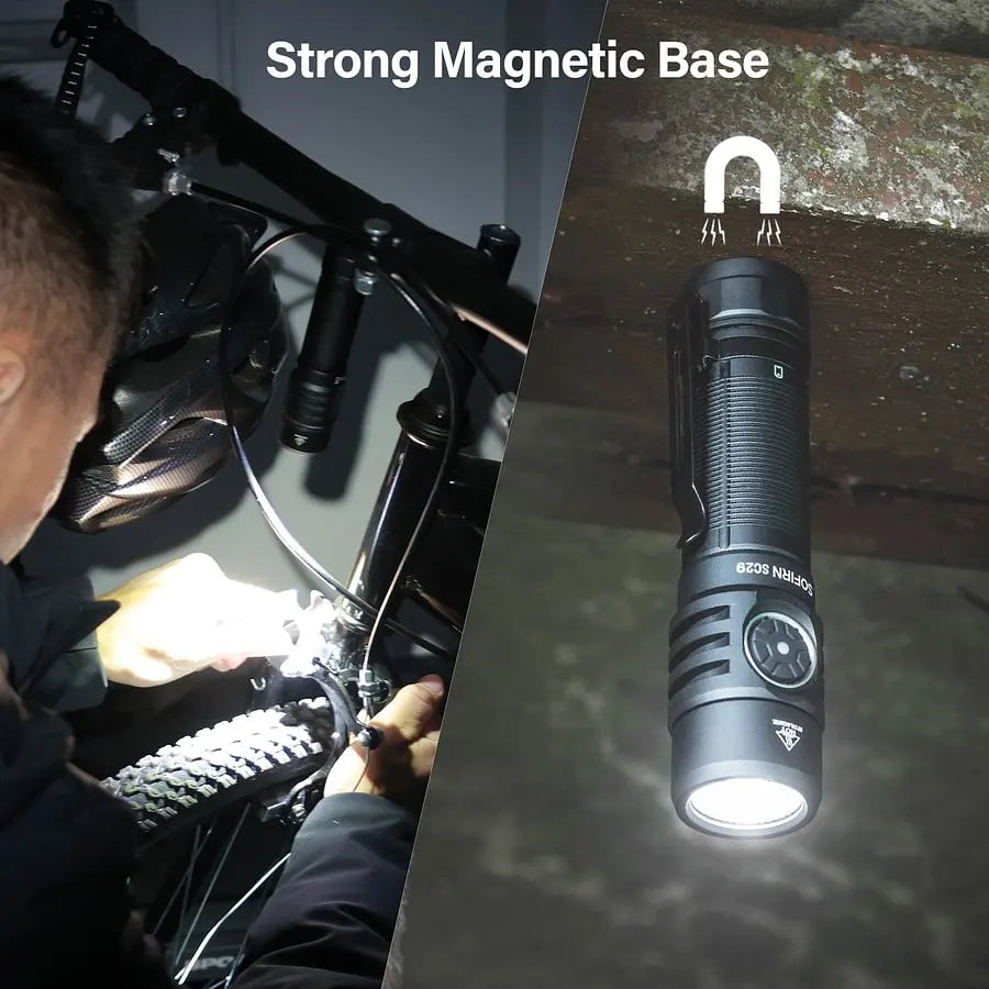 SOFIRN SC29 Powerful 3000 Lumens EDC Flashlight
