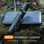 SOFIRN SK30 A Heavy-Duty Tactical Flashlight with Dual Tail Switches