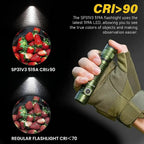 SOFIRN SP31 V3 Tactical Flashlight Max 2000 Lumens with Side switch + tail switch