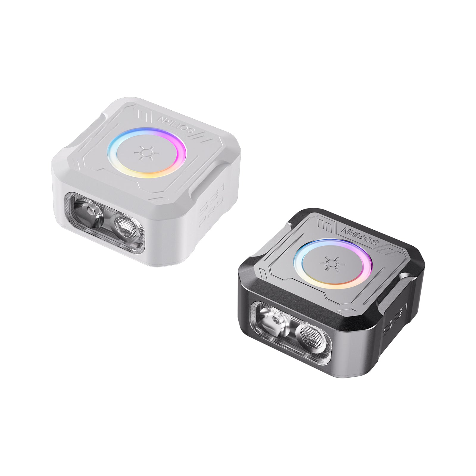 SOFIRN SE1 PRO White MAO EDC Pocket Light with High-CRI White Light, Single-LED RGB Illumination, Fresh New Look, Wearable Light
