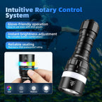 [Ship from China warehouse] SOFIRN SD08 Scuba Diving Flashlight 3200 Lumen with 360-Degree Battery Indicator & Colorful Light Positioning