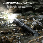 SOFIRN SK30 A Heavy-Duty Tactical Flashlight with Dual Tail Switches