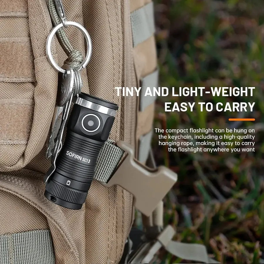 SOFIRN SC13 Mini USB-C Rechargeable Flashlight