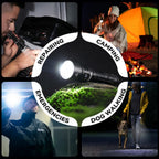SOFIRN SK40 3200 Lumens Tactical Flashlight with Dual Switches