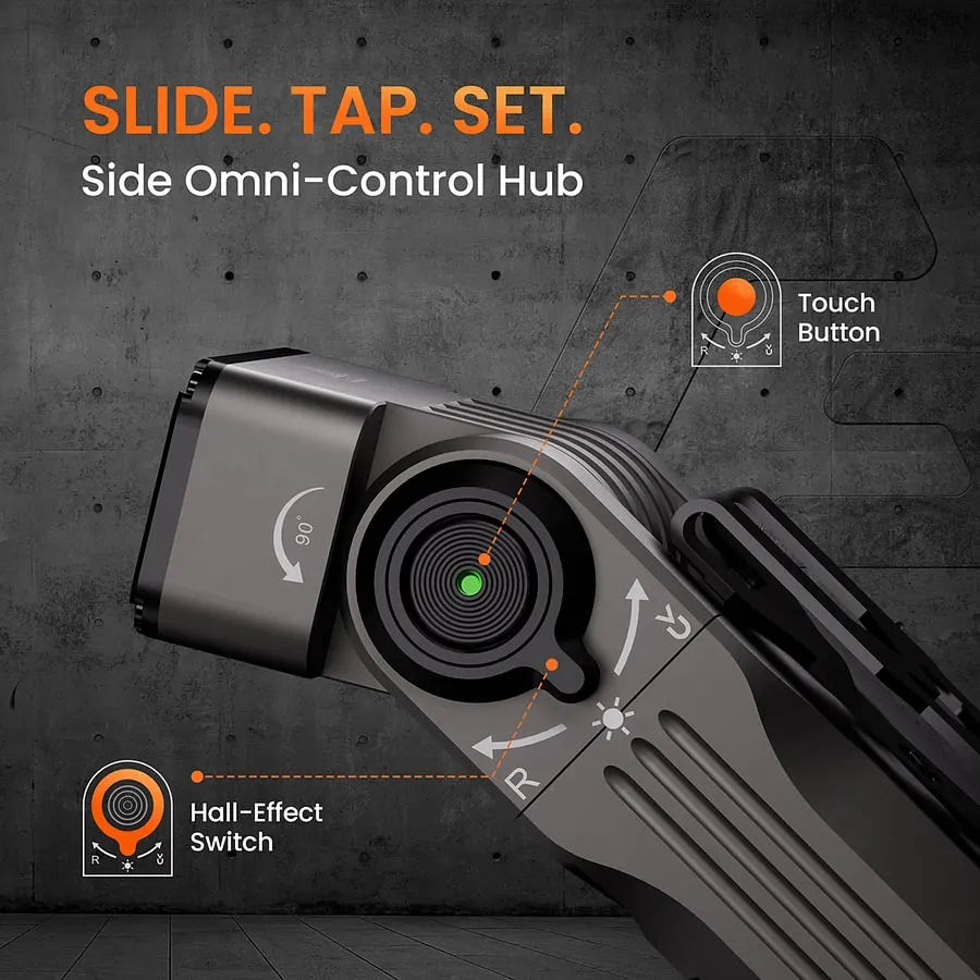 SOFIRN ST2 Max-Performance 3-in-1 Rotatable Work Light for Long-Lasting Use