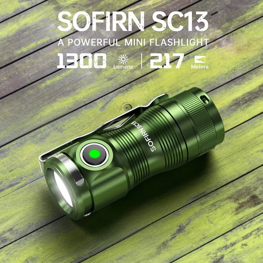 SOFIRN SC13 Mini USB-C Rechargeable Flashlight