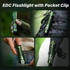 SOFIRN SP31 V3 Tactical Flashlight Max 2000 Lumens with Side switch + tail switch