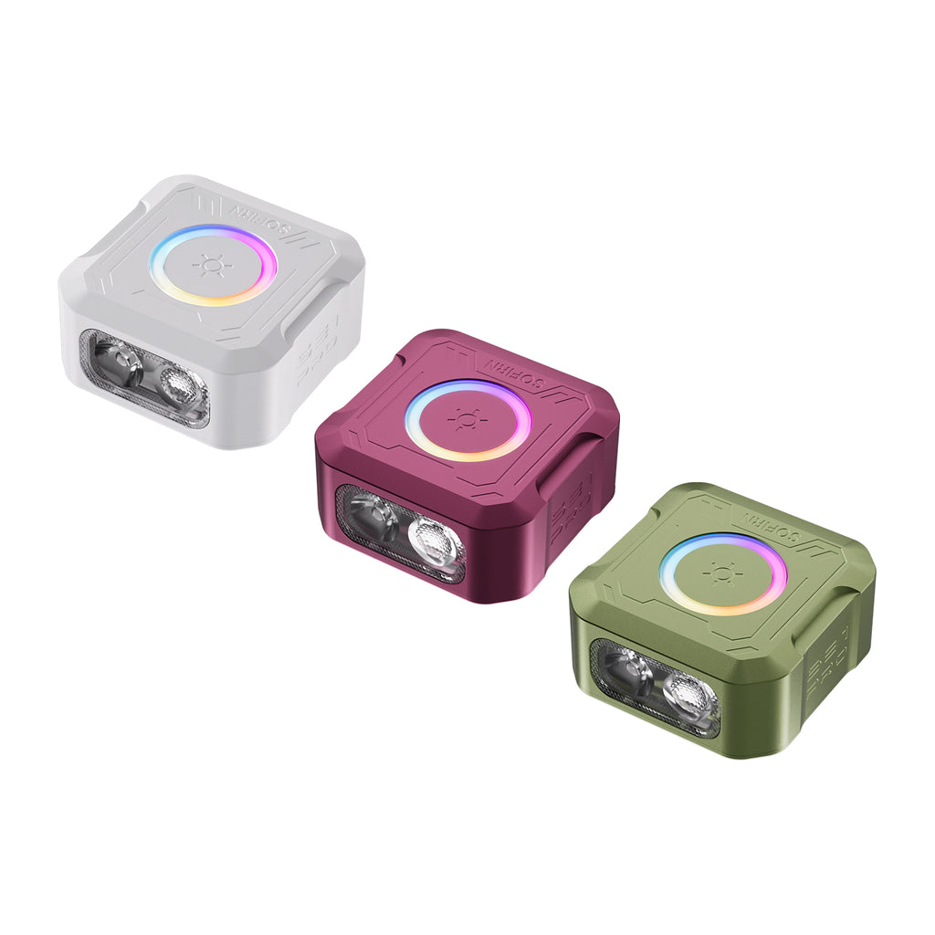 SOFIRN SE1 PRO White MAO EDC Pocket Light with High-CRI White Light, Single-LED RGB Illumination, Fresh New Look, Wearable Light