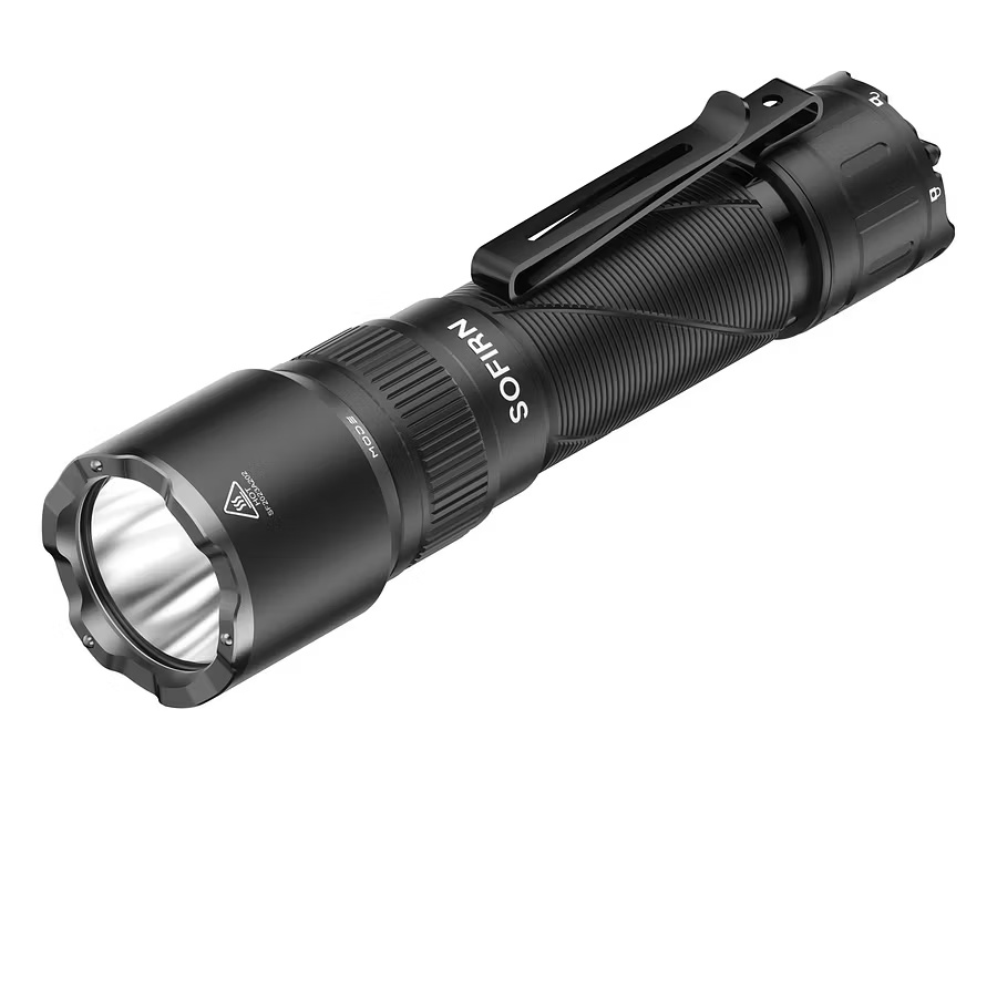 SOFIRN SK31 6800-Lumen Type-C Rechargeable Flashlight Featuring Tactical & Outdoor Modes