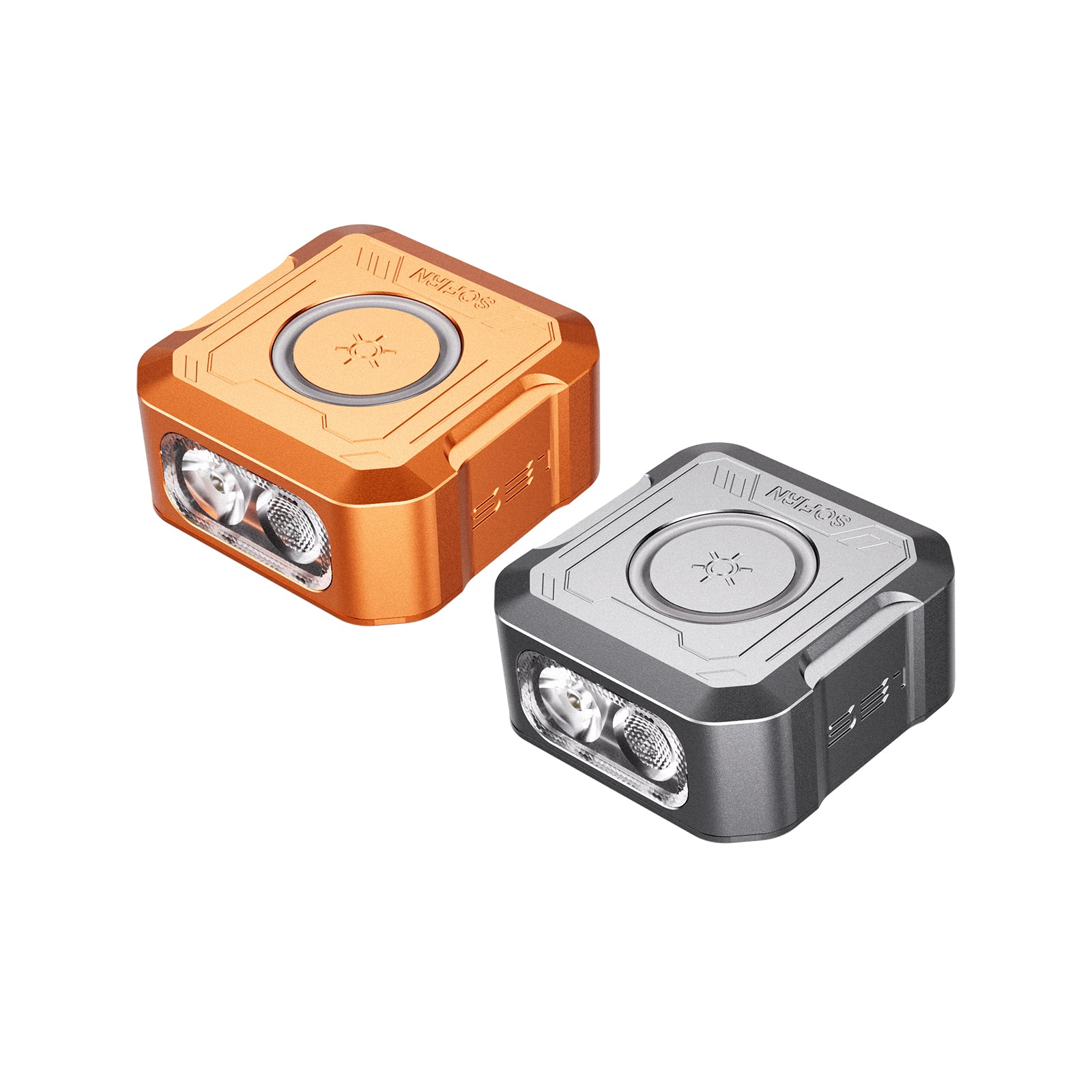 SOFIRN SE1 EDC Pocket Light with 300 Lumens, Quick-Release Design & RGB Signal Ring, Wearable Light